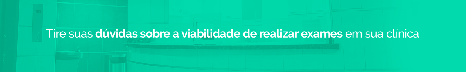 Banner para consultoria de viabilidade de exames