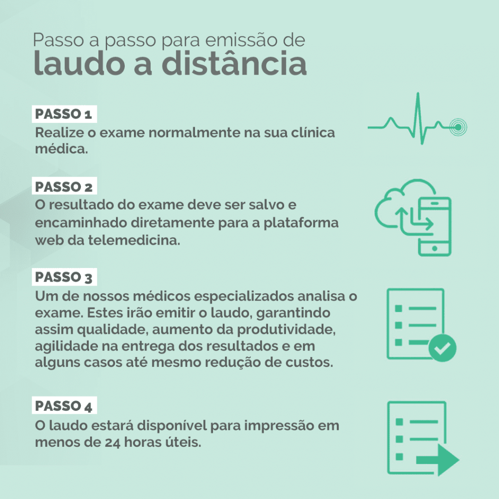 Passo a passo para emissão de laudo a distância Passo a passo para emissão de laudo a distância